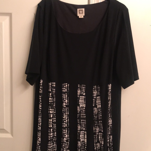 Anne Klein Black & White dress - Picture 2 of 5